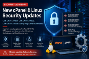 cPanel and Linux Security Advisory