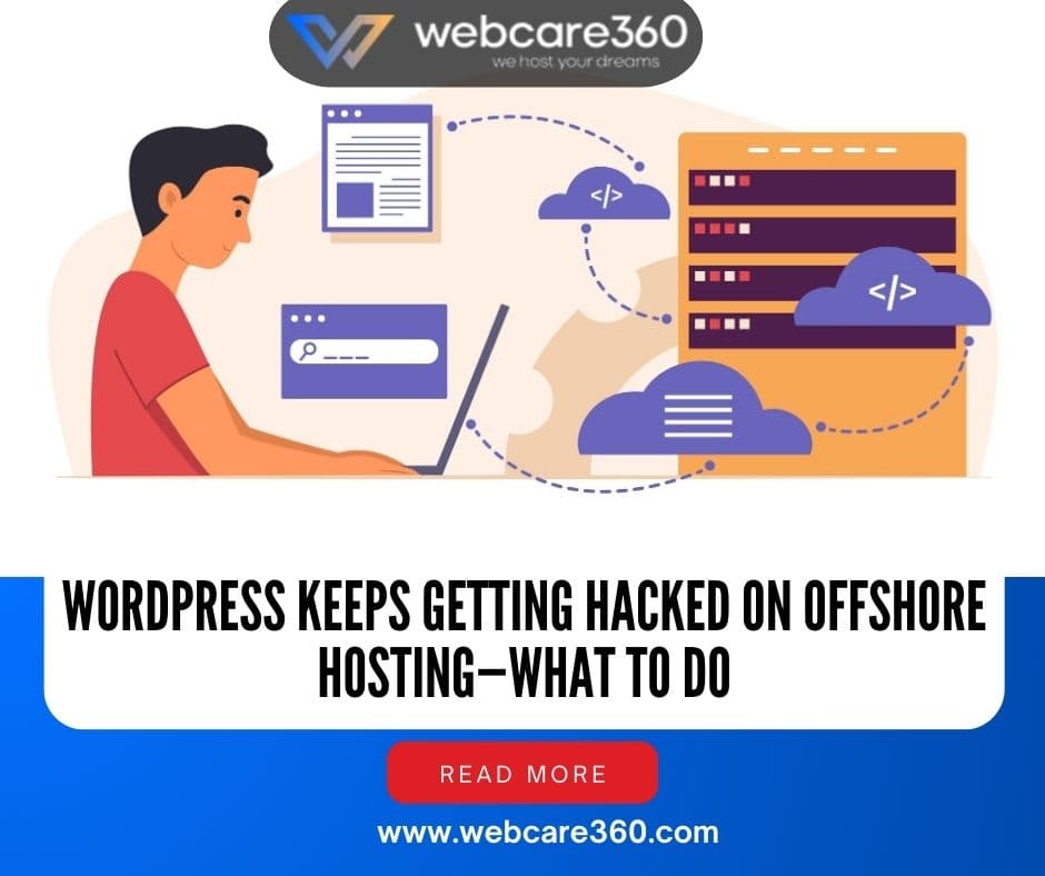 WordPress hacked on offshore hosting