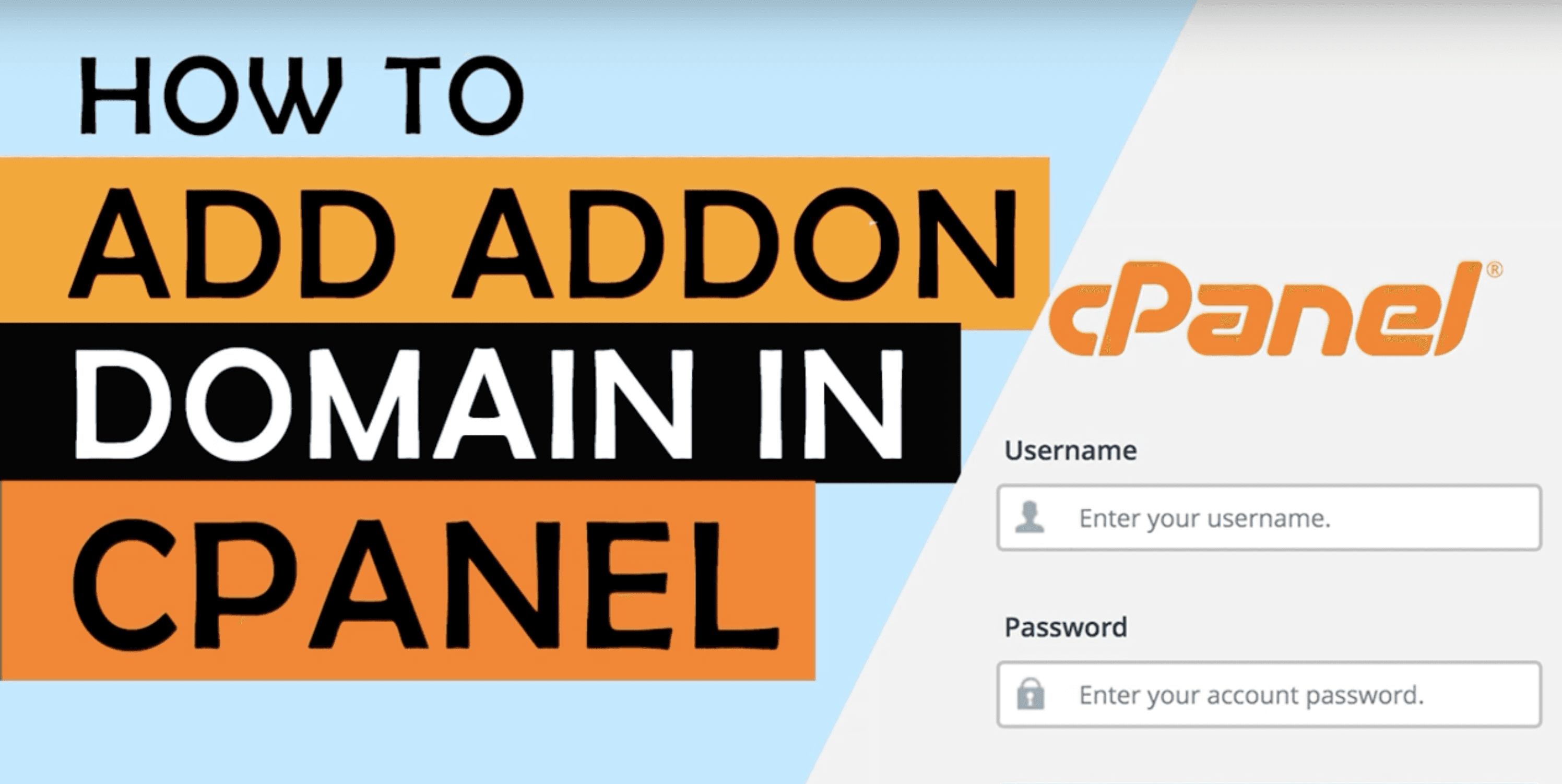 Addon-Domain how to add domain in cpanel